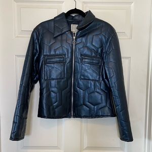 Vintage BB Dakota midnight blue bomber jacket from 90’s